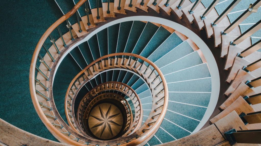 Elegant Spiral Staircase in Hamburg 