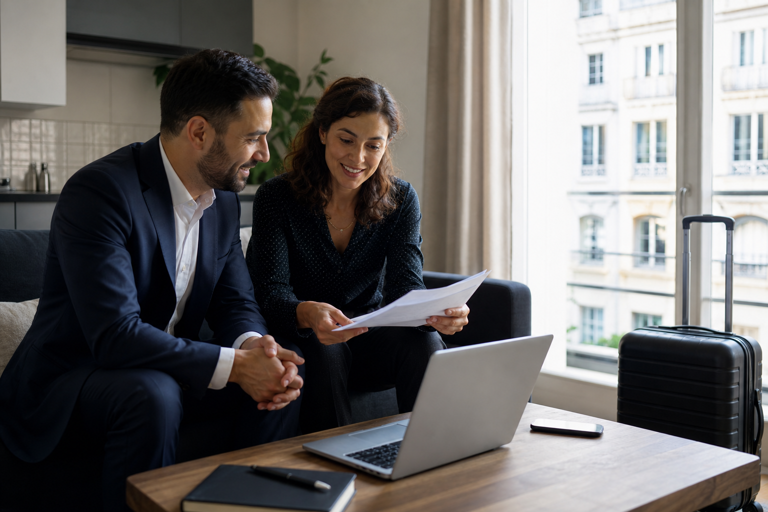 How does short-term rental work for businesses in Europe?