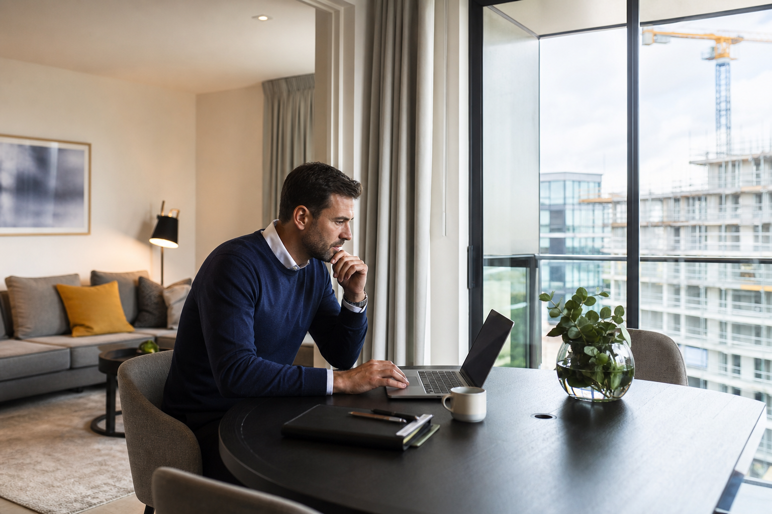 When is Corporate housing Europe best suited for project work?
